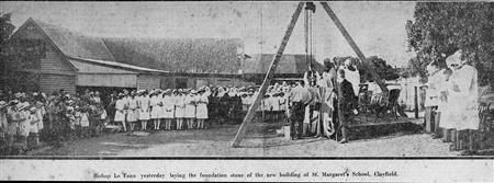 1927 Laying the Foundation Stone