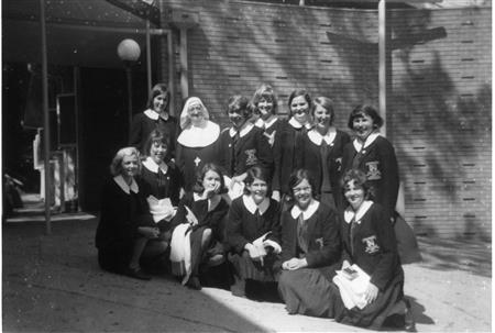 1964 Sister Mary and Prefects