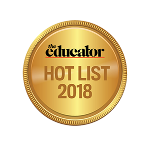 The Educator Hot List 2018 medal